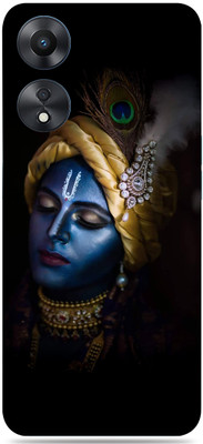 SkinoMania OPPO A78 5G Mobile Skin(Multicolor Blue-Krishna)