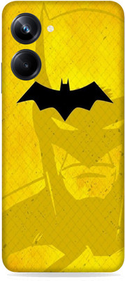 SkinoMania Realme 10 pro (5G) Mobile Skin(Yellow-batman)
