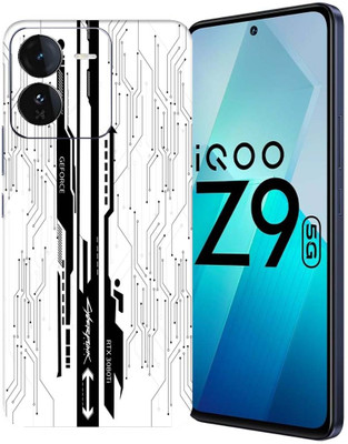 OggyBaba OggyBaba Vivo iqoo Z9 5g Mobile Skin(White CyberPunk)