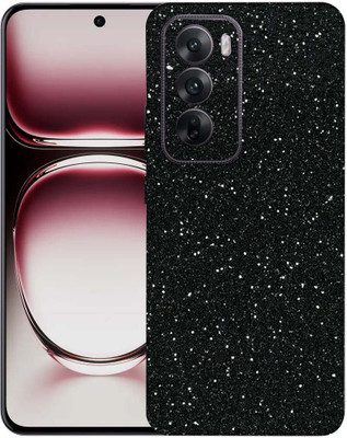 OggyBaba Oppo Reno 12 pro 5g Mobile Skin(Black Gliter)