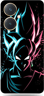SkinoMania Vivo y27 Mobile Skin(Super Goku Multicolor Mobile Skin)