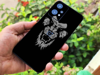 BUGGU OnePlus Nord CE 2 Lite 5G Mobile Skin(Ulltra Super Annoyed Black Lion Skin With High Matte Finish., Mobile Skin (Back+Side+Camera))