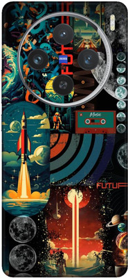 wrap craft VIVO X100 5G Premium Vinyl Mobile Skin(Multicolor)