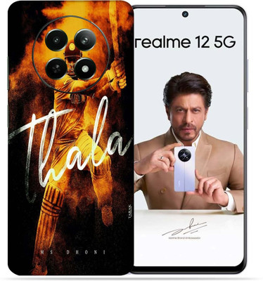 OggyBaba Realme 12 5g Mobile Skin(MS Dhoni)
