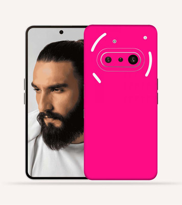 OggyBaba OggyBaba Nothing Phone 3a 5g Mobile Skin(Pink Matte)