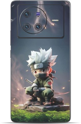 VYBE Vivo X80 Goku Mobile Skin Mobile Skin(Payne's Gray 41)