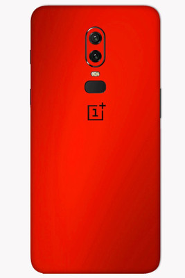 Vcare GadGets OnePlus 6 Mobile Skin(Red)
