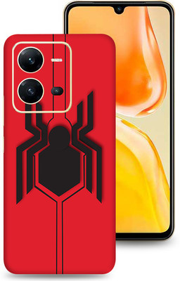 SkinoMania Vivo V25-5G Mobile Skin(Multicolor Spider)