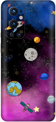 wrap craft ONEPLUS 9 PRO Premium Vinyl Mobile Skin(Multicolor)