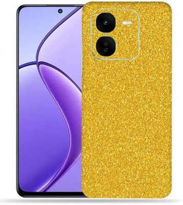 OggyBaba Vivo Iqoo Z9x 5g Mobile Skin(Golden Gliter)