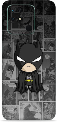 SkinoMania Redmi 10c Mobile Skin(Multicolor Comic-Batman)
