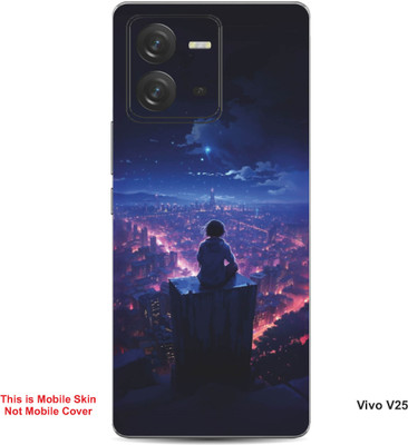 VYBE The Smart Choice Vivo V25 Naturel Mobile Skin(Cobalt 4)