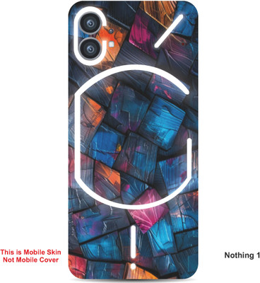 VYBE The Smart Choice Nothing 1 Abstract Embossed Mobile Skin(Sea Turtle Green 1)