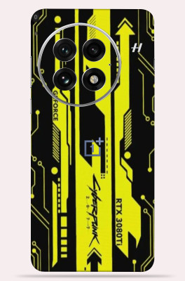 OggyBaba OggyBaba OnePlus 13 Mobile Skin(Cyberpunk-Yellow-Black)