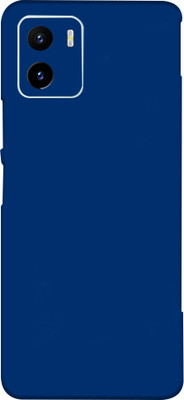 BUGGU Vivo Y15c Mobile Skin(Ultra Super Dark Blue Matte Skin With High Matte Finish)