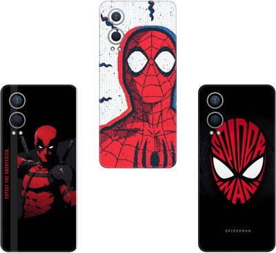 wrap craft REALME 12X 5G COMBO(PACK OF 3)Camera&Back Protector Premium Vinyl Mobile Skin(Multicolor)