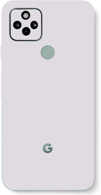 AsSkin Google Pixel 5 Mobile Skin(Ultra Super White Matte With High Matte Finish.)