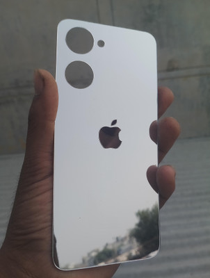 MOKPLZ IQOO Z9 LITE 5G SILVER MIRROR BACK PANNEL Mobile Skin(Silver)