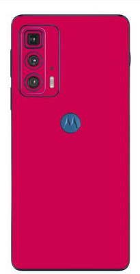 Vcare GadGets Moto Edge 20 Pro Mobile Skin(Pink)