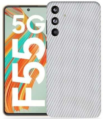 OggyBaba Samsung Galaxy F55 5g Mobile Skin(Silver CF)