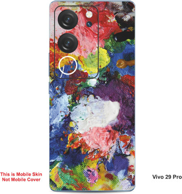 VYBE The Smart Choice Vivo 29 Pro Art Embossed Mobile Skin(Dark Byzantium 2)