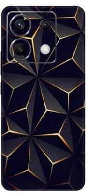Vcare GadGets Poco X6 (5G) Mobile Skin(Black & Gold)