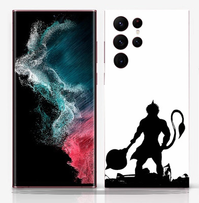 SkinoMania Samsung Galaxy S22 Ultra Mobile Skin(Hanuman B&W Mobile skin)