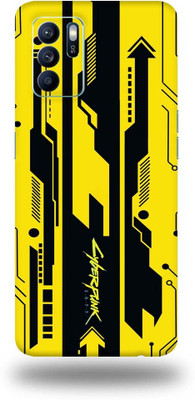 Mclaxa Oppo Reno 6Z Mobile Skin(Yellow Cyberpunk)