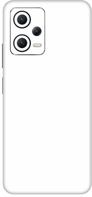 Vcare GadGets White Jet Poco X5 5G Mobile Skin(White)