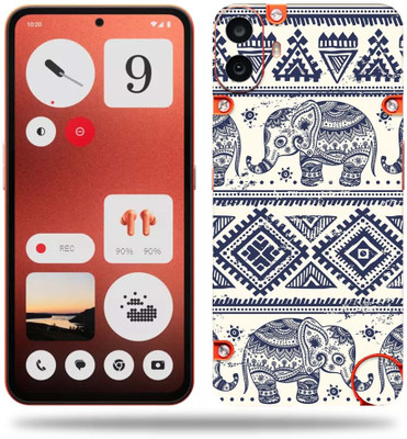 WeCre8 Skin's WeCre8 Skin's Nothing_CMF_Phone_1 Mobile Skin(Indian Print)