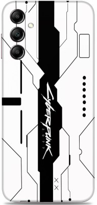 SkinoMania SAMSUNG Galaxy A14 5G Mobile Skin(Simple-White-Cyber)