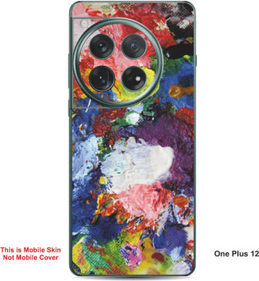 VYBE The Smart Choice One Plus 12 Art Embossed Mobile Skin(Donkey Brown A13)