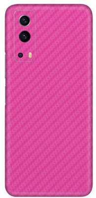 Vcare GadGets Fiber Carbon Pink vivo i QOO Z3 5G Mobile Skin(Fiber Carbon Pink)