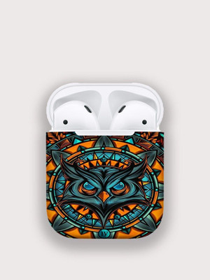 Flipkart SmartBuy Apple Airpods 2nd Generation, Mighty Owlskin_46mjh46sbr46 Mobile Skin(Multicolor)