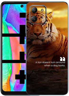 FCS Infinix Hot 11 Printed Back Skin Mobile Skin(Tiger Skin)