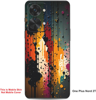 VYBE The Smart Choice One Plus Nord 2T Pattern Embossed Mobile Skin(Tiger Eye A14)