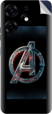 tiddler Tecno Pop 8 Mobile Skin(Black)