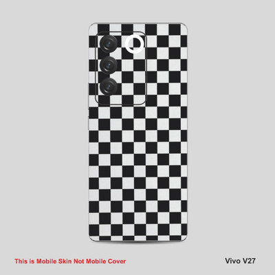 VYBE The Smart Choice Vivo V27 Pattern Mobile Skin Mobile Skin(Multi ColourCT27)