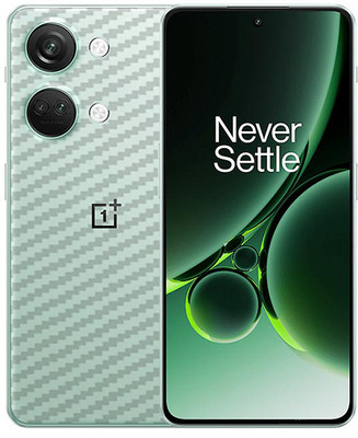 candeal mart OnePlus Nord 3 5G Back skin sticker / Vinyl wrap / Protective film Mobile Skin(Carbon Fiber 3D ,Transparent)