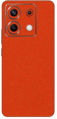 Vcare GadGets Glitter Orange Poco X6 5G Mobile Skin(Orange)