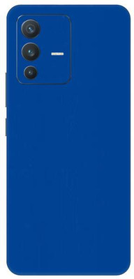 Vcare GadGets Blue Glossy vivo V23 5G Mobile Skin(Blue Glossy)