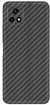 Vcare GadGets Fiber Carbon Gun Metal vivo Y72 5G Mobile Skin(Fiber Carbon Gun Metal)