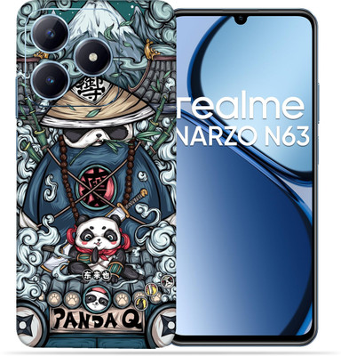 OggyBaba OggyBaba Realme Narzo N63 Mobile Skin(Ninja Panda)