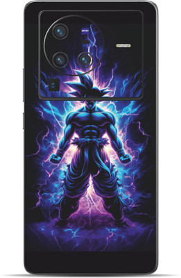 VYBE Vivo X80 Pro Goku Mobile Skin Mobile Skin(Ultra Violet 42)