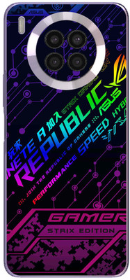 FCS Huawei nova 8i Printed Back skin Mobile Skin(Game On)