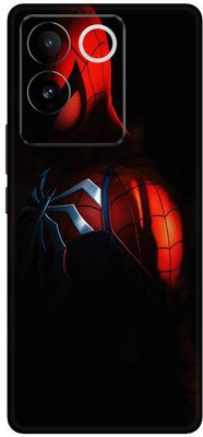 Vcare GadGets Black Red Silver Color Vivo T2 Pro 5G Mobile Skin(Multicolor)