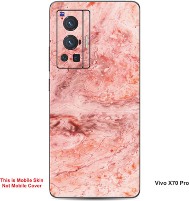 VYBE The Smart Choice Vivo X70 Pro Abstract Embossed Mobile Skin(Beauty Bush 13)