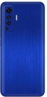 Vcare GadGets Vivo X50 Mobile Skin(Blue Titanium Dark)