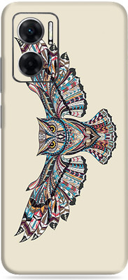 SkinoMania Redmi 11 Prime(5G) Mobile Skin(Multicolor Owl Art)
