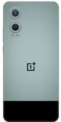Vcare GadGets OnePlus Nord CE4 Lite 5G (With Logo) Mobile Skin(Muted Silver & Black)